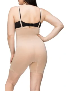 Seamless Seduction High Waisted Bike Short Warm Taupe -SOHO Shop 113326930 113330170 3 1 720x928