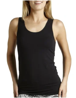 Bonds Basics Chesty Singlet In Black