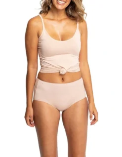 Jockey NPLP Naturals Full Brief Beige