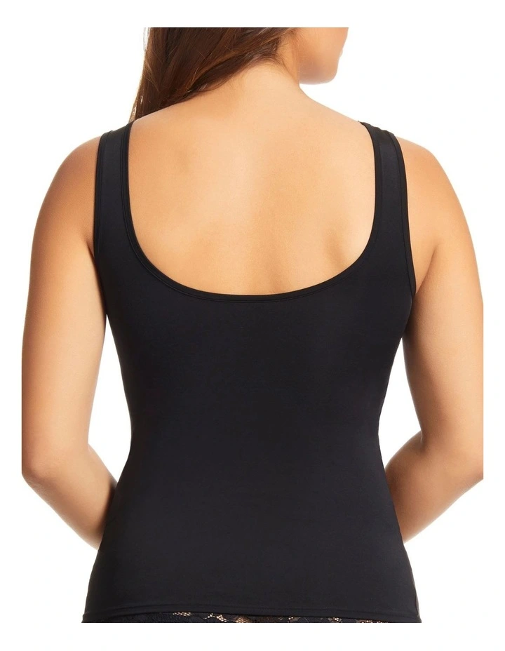 KAYSER Helen Micro & Lace Camisole Black 2 KAYSER Helen Micro & Lace Camisole Black - Image 2