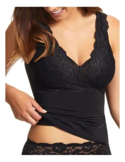 KAYSER Helen Micro & Lace Camisole Black 5 KAYSER Helen Micro & Lace Camisole Black -SOHO Shop 224220610 224223760 3 720x928