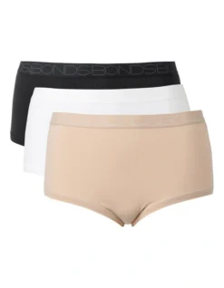 Bonds Cottontails Full Brief 3 Pack In Multi