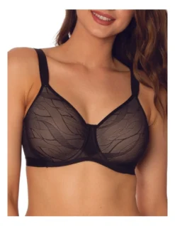 Triumph Airy Sensation Minimiser Bra In Black