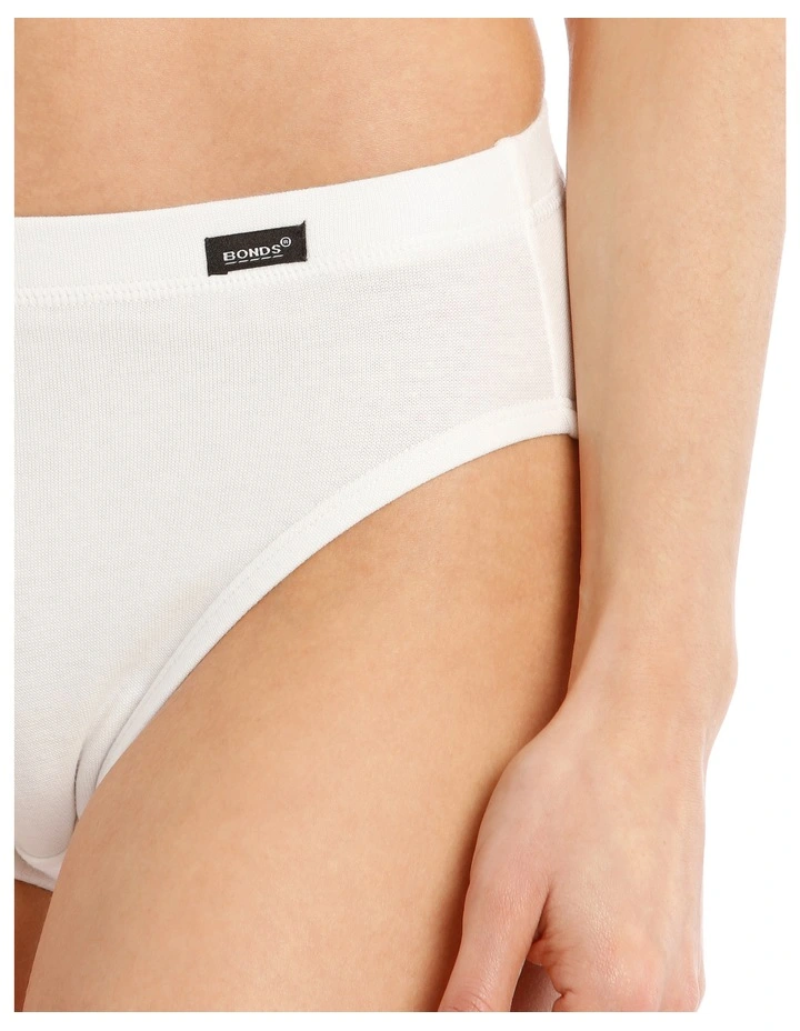 Bonds Cottontails High Cut Brief White W0M13H 3 Bonds Cottontails High Cut Brief White W0M13H - Image 3