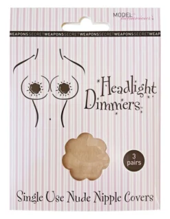 Headlight Dimmers Single Use Nude Nipple Covers 3 Pair
