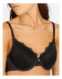 Chloe & Lola Lace Comfort Contour Plunge Bra Black -SOHO Shop 691910290 691903900 3 1 720x928