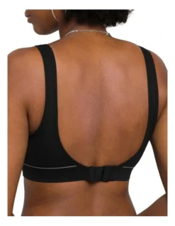 Bonds Originals Retro Rib Deep V Bra In Black -SOHO Shop 703271890 703265770 3 720x928