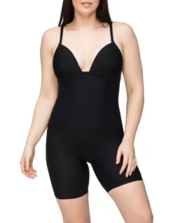 Body Define Backless Jumpsuit Black