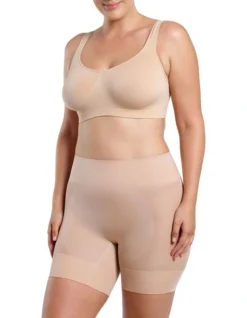 Curvesque Anti Chafing Short Beige