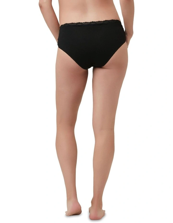 Lacey Briefs In Black 4 Lacey Briefs In Black - Image 4