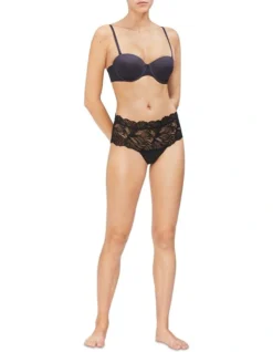 Calvin Klein Strapless Lightly Lined Bra Black