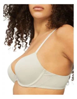 Calvin Klein Perfectly Fit Flex Push Up Plunge Bra In Dove -SOHO Shop 795521980 886064320 3 720x928