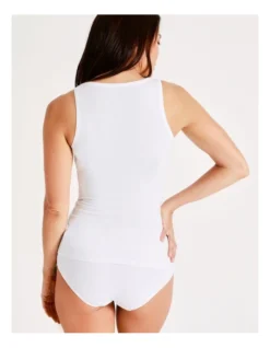 SOHO Tank Camisole In White -SOHO Shop 797407480 797407030 6 720x928