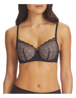 Eternal Contour Bra In Jet Black