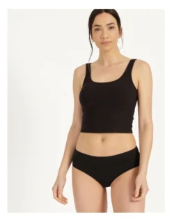 SOHO Organic Cotton Bikini Brief In Black