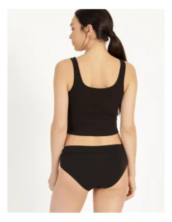 SOHO Organic Cotton Bikini Brief In Black -SOHO Shop 810170920 810168670 3 720x928