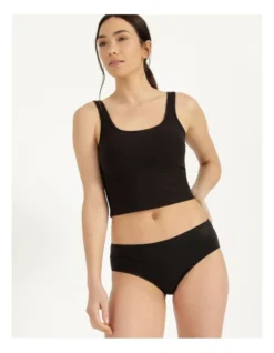 SOHO Organic Cotton Bikini Brief In Black -SOHO Shop 810170920 810168670 4 720x928