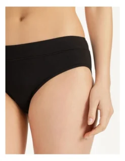 SOHO Organic Cotton Bikini Brief In Black -SOHO Shop 810170920 810168670 5 720x928