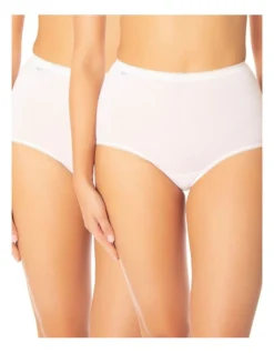 Sloggi Maxi Brief White 2 Pack