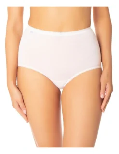 Sloggi Maxi Brief White 2 Pack -SOHO Shop 822292580 822334520 5 720x928