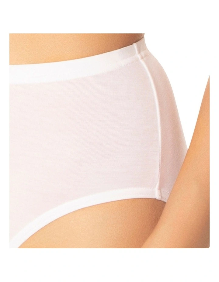 Sloggi Hikini Brief White 2 Pack 4 Sloggi Hikini Brief White 2 Pack - Image 4