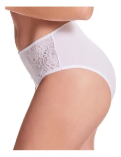 KAYSER Lace Stretch Cotton Full Brief Ivory -SOHO Shop 831660670 831737080 4 720x928