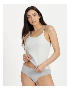 SOHO Organic Cotton Cami In Grey Marle -SOHO Shop 831678400 831677320 3 720x928