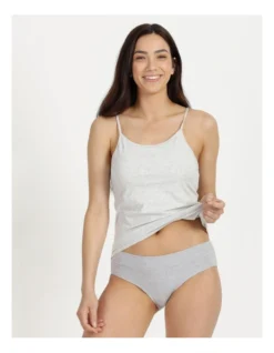 SOHO Organic Cotton Cami In Grey Marle -SOHO Shop 831678400 831677320 5 720x928