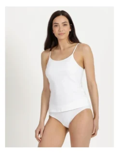 SOHO Organic Cotton Cami Standard In White -SOHO Shop 831678400 831678040 3 720x928