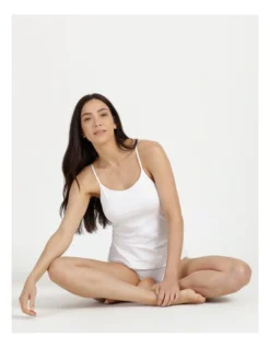 SOHO Organic Cotton Cami Standard In White -SOHO Shop 831678400 831678040 6 720x928
