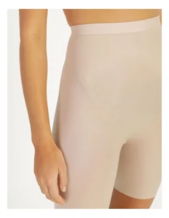 Spanx Thinstincts 2.0 High-Waist Mid-Thigh Short Beige 6 Spanx Thinstincts 2.0 High-Waist Mid-Thigh Short Beige -SOHO Shop 831745630 831745810 3 1 720x928