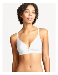 Chloe & Lola Pure Comfort Wirefree Contour Bra White
