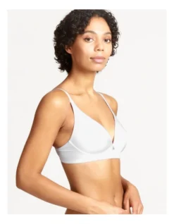 Chloe & Lola Pure Comfort Wirefree Contour Bra White -SOHO Shop 835825330 835822900 3 720x928