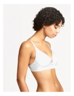 Chloe & Lola Pure Comfort Wirefree Contour Bra White -SOHO Shop 835825330 835822900 5 720x928