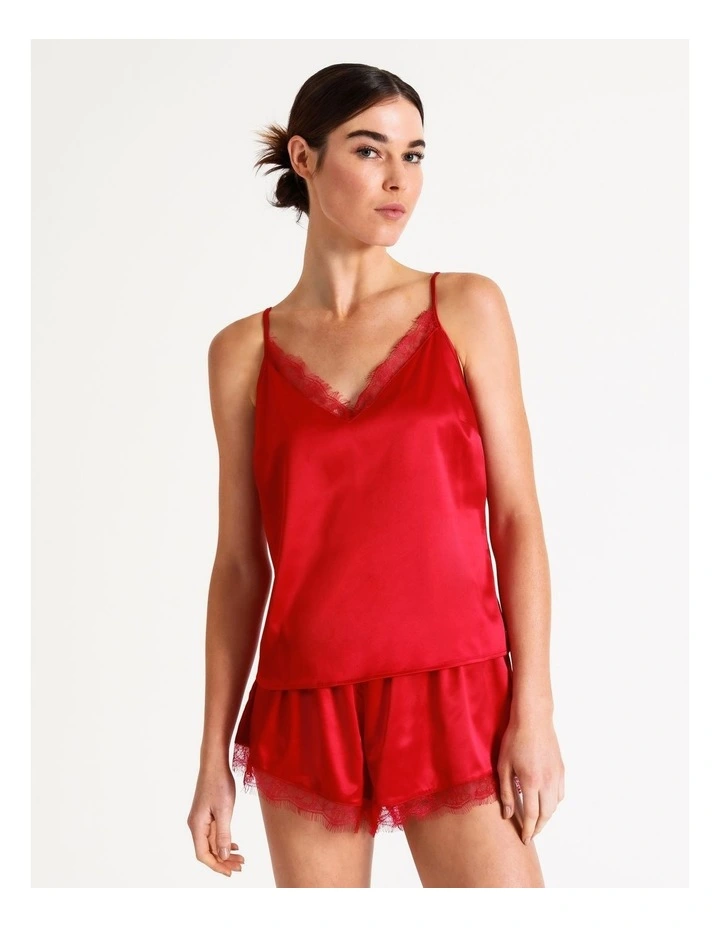 Chloe & Lola Ally Camisole Red 1 Chloe & Lola Ally Camisole Red