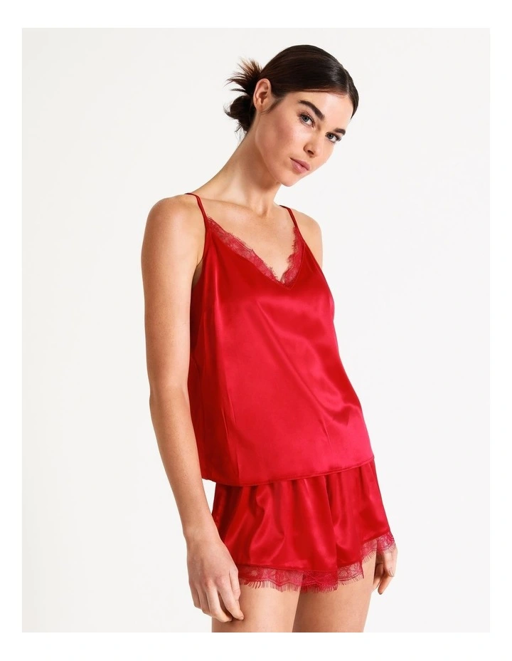 Chloe & Lola Ally Camisole Red 2 Chloe & Lola Ally Camisole Red - Image 2