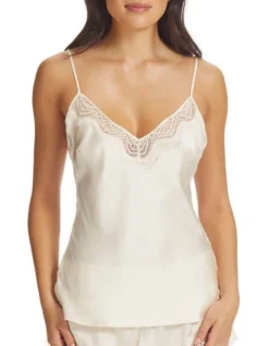 Captivate Silk Camisole In Cream Whip