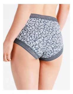 SOHO Smooth With Lace Full Brief In Blue -SOHO Shop 883217440 928648810 5 1 720x928