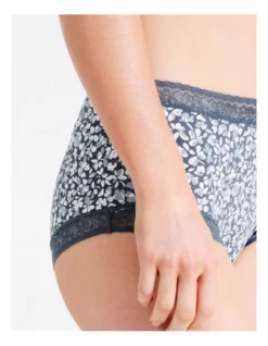 SOHO Smooth With Lace Full Brief In Blue -SOHO Shop 883217440 928648810 6 720x928