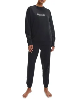 Calvin Klein Reimagined Heritage Long Sleeve Sweatshirt Black