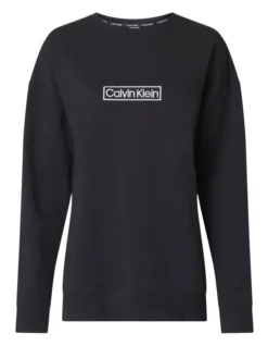 Calvin Klein Reimagined Heritage Long Sleeve Sweatshirt Black -SOHO Shop 885281860 5 720x928