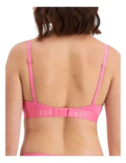Bonds Originals Triangle Cut Out Crop Bra In Pink Kiss -SOHO Shop 886411270 935584030 7 720x928