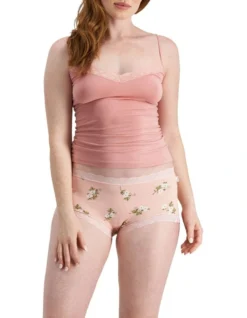 Jockey Parisienne Vintage Full Brief In Pink