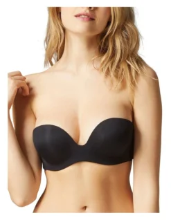 Simone Perele Essentiel Strapless Plunge Bra Black
