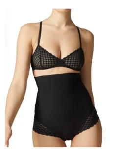 Simone Perele Subtile High Waisted Shapewear Brief Black -SOHO Shop 897364990 897356440 3 720x928