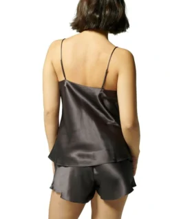 Simone Perele Dream Silk Night Short Charcoal -SOHO Shop 899454430 4 720x928