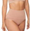 Bamboo Essentials Waisted Brief Mahogany