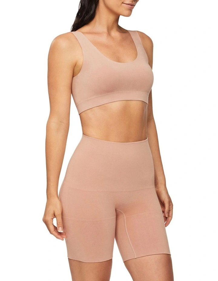 Bamboo Essentials Waisted Shaper Short Mahogany 4 Bamboo Essentials Waisted Shaper Short Mahogany - Image 4