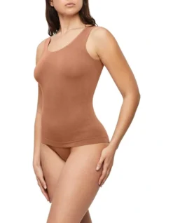 Bamboo Essentials Tank Top In Cocoa -SOHO Shop 899766550 938655910 2 1 720x928