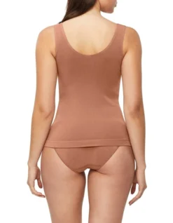 Bamboo Essentials Tank Top In Cocoa -SOHO Shop 899766550 938655910 3 1 720x928